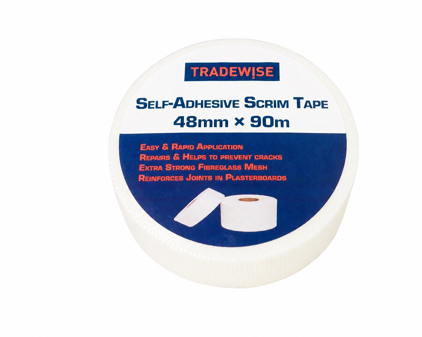 Tradewise Self-Adhesive Scrim Tape – 48mm x 90m