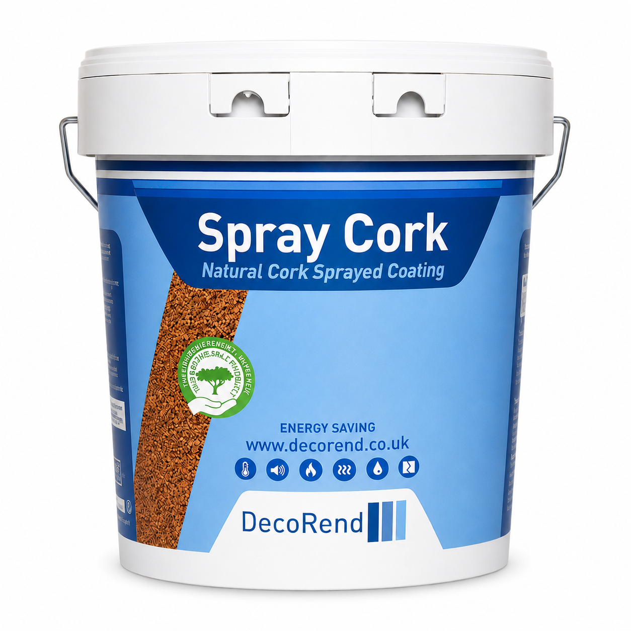 DecoRend Spray Cork - 12kg Tub