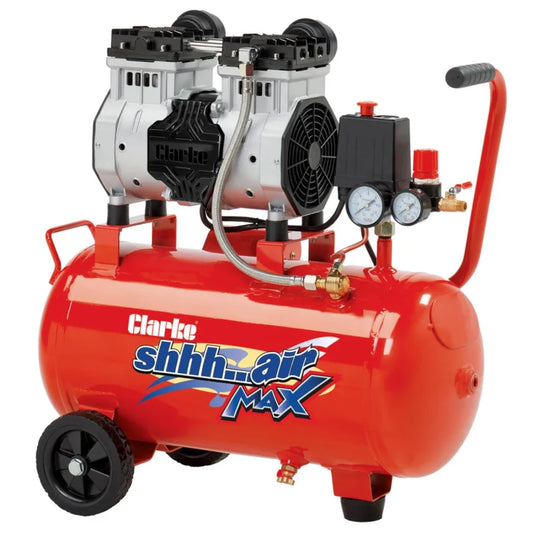 Clarke SHHH24/150 Shhh Air Max 7cfm 24 Litre Air Compressor (230V)