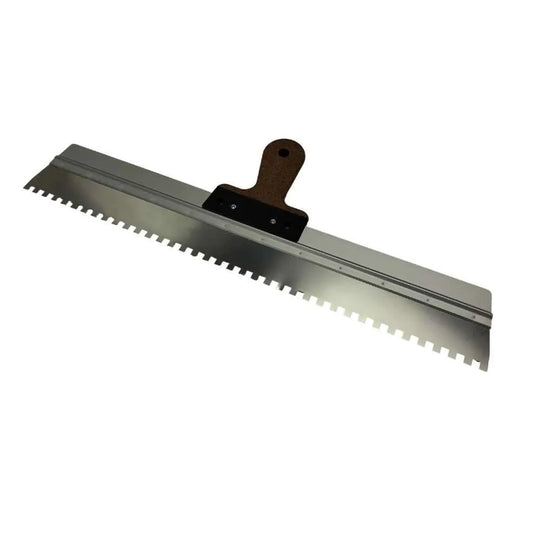 Notched Render Spatula 600mm (8x8mm teeth)