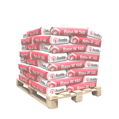 Lightweight Basecoat (Licata Raso W160) - 25kg Pallet x40 bags