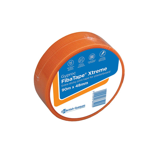 Gyproc Fibatape Xtreme Fibreglass Orange Joining Tape