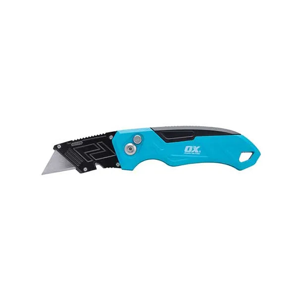 Ox pro retractable folding knife