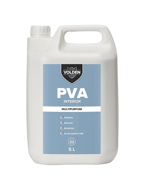 Volden White Multi-purpose PVA adhesive 5L
