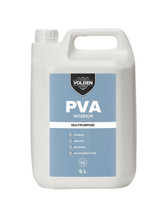 Volden White Multi-purpose PVA adhesive 5L